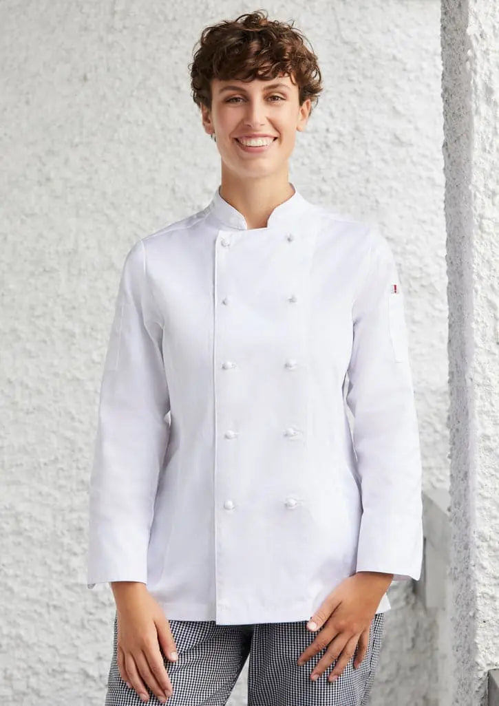 Biz Collection Al Dente Womens Chef Jacket CH230LL - Flash Uniforms